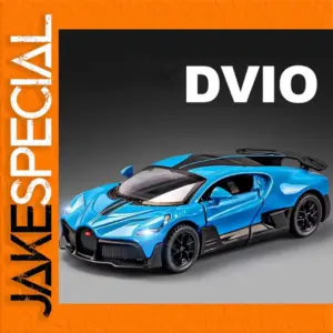 Vibrant Blue 1:32 Diecast Miniature Car Model