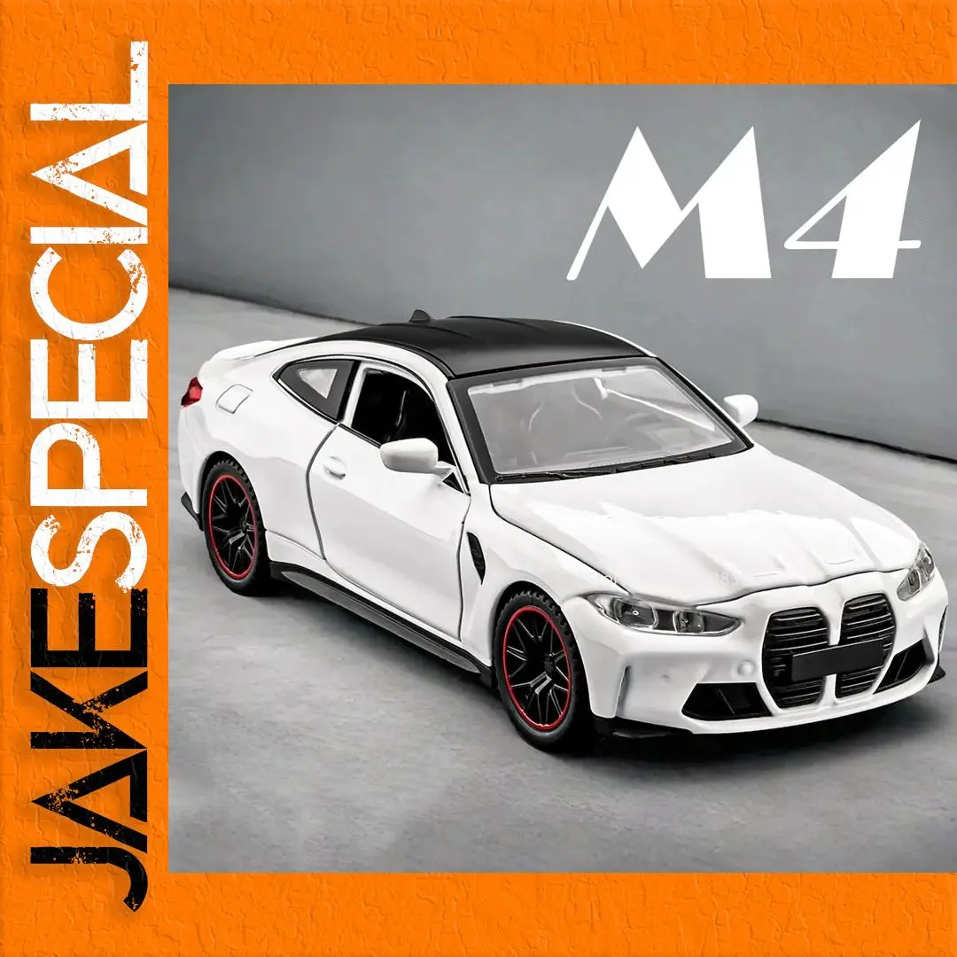 BMW M4 1:32 Scale Diecast Model Car 1 BMW M4 1:32 Scale Diecast Model Car