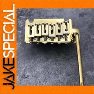 Gold Non-locking Guitar Tremolo Two-Point Bridge