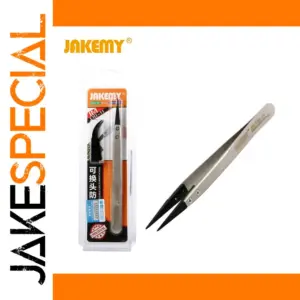 JAKEMY JM-T10-11 Precision Stainless Steel Tweezer