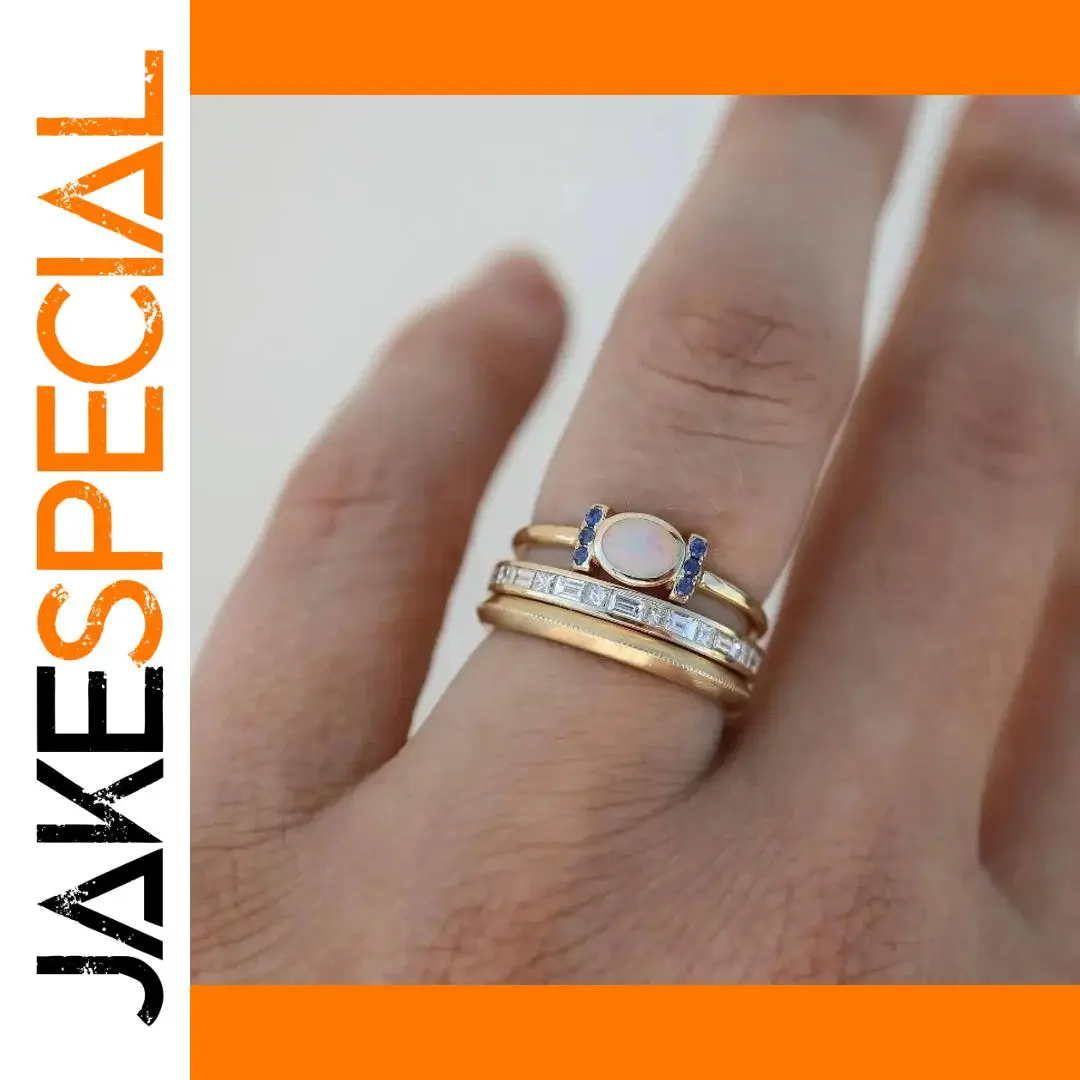 Elegant Trio of Zinc Alloy Rings for Women 1 Elegant Trio of Zinc Alloy Rings for Women