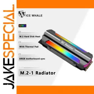 ICE Whale M.2-1 ARGB Aluminum SSD Cooler