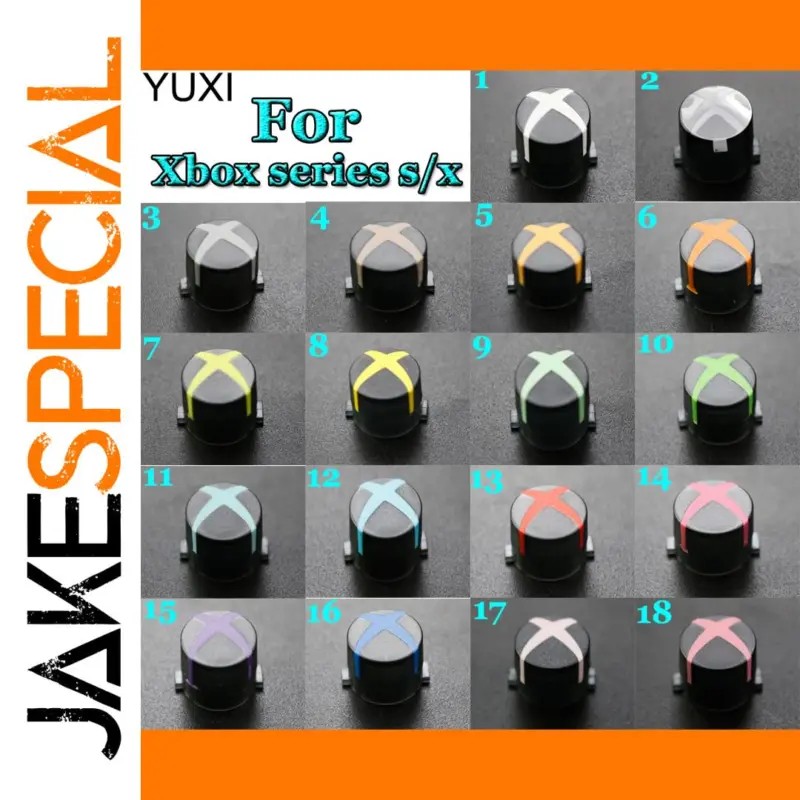 Vibrant Upgrade: The Colorful Xbox Series S/X Power Button Replacement 1 c264ae93ef0e4571a7c2224b product image