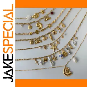 Ocean-Themed Stainless Steel Necklace