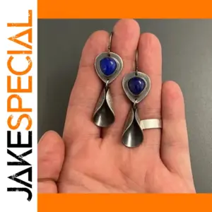 Vintage Geometric Drop Earrings for Women