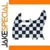 Black and White Checkerboard Telecaster Pickguard