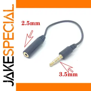 Premium 3.5mm to 2.5mm Audio Adapter