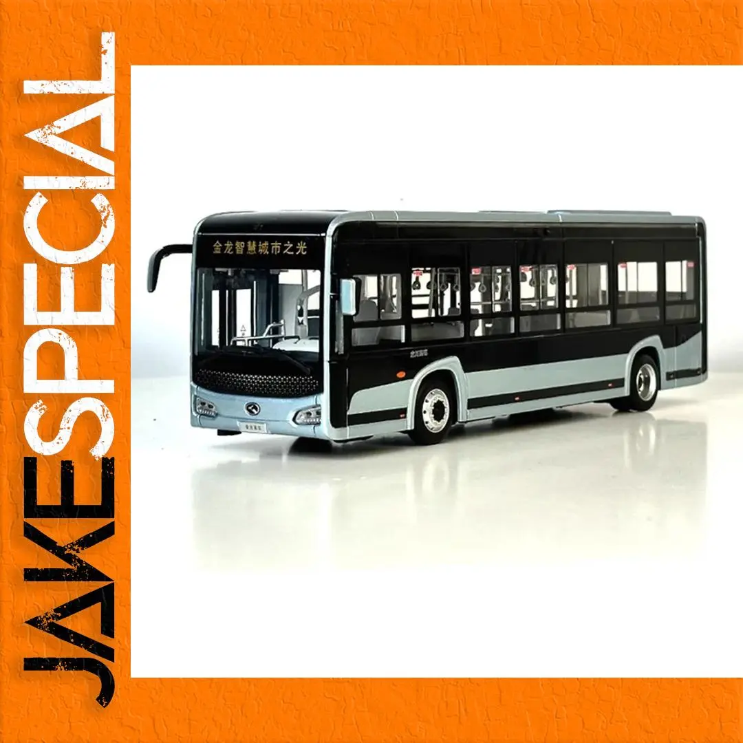 Black 1:38 Scale Diecast City Bus Model 1 Black 1:38 Scale Diecast City Bus Model