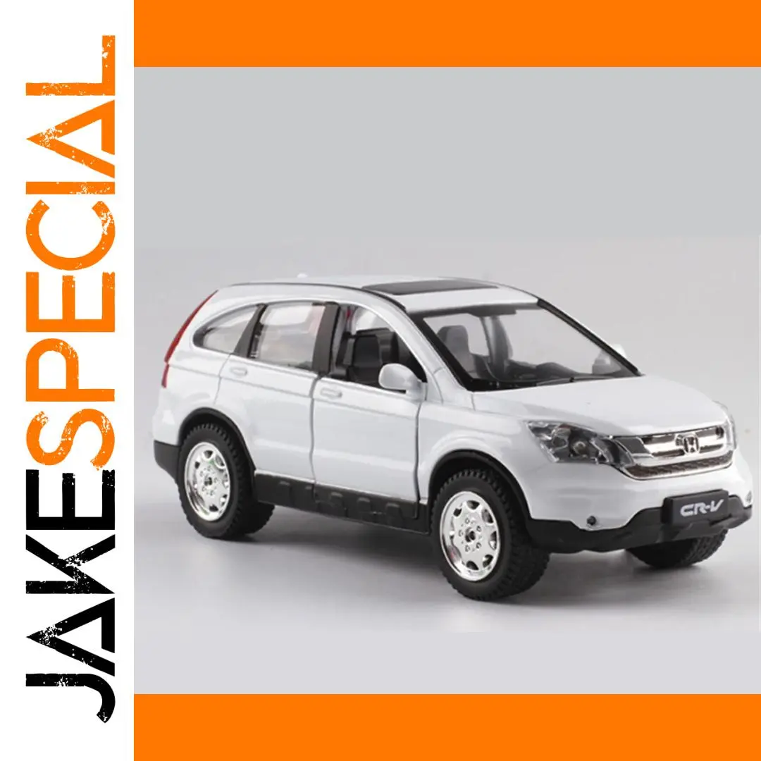 1:32 Honda CR-V Diecast Model in White 1 1:32 Honda CR-V Diecast Model in White
