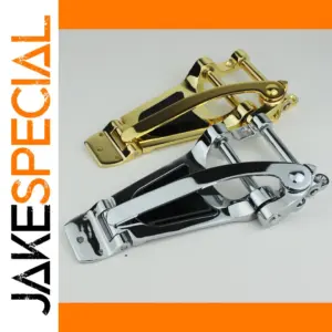 LP Jazz Electric Guitar Vibrato Bridge System Chrome Gold