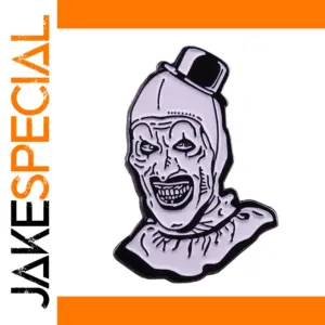 Horror Art the Clown Enamel Pin - 30mm Copper