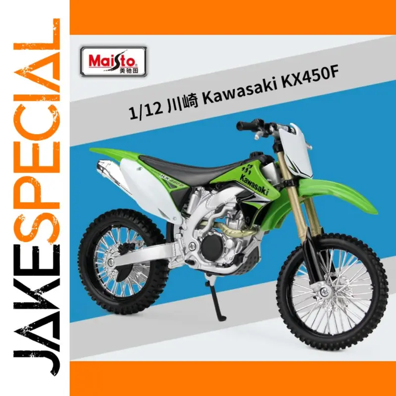 Unleash Off-Road Spirit with the Kawasaki KX450F Diecast Model 1 c2fc4b4f22594ae5a28e7c38 product image