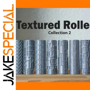 Mini Texture Roller Tool for Wargaming Terrain