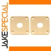 Set of Two Classic Guitar Jack Plates