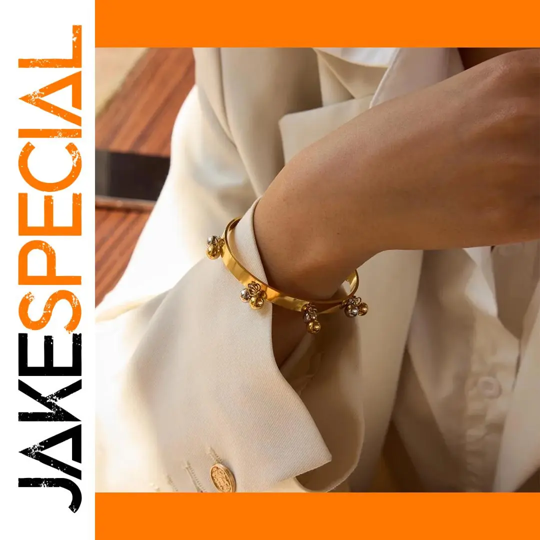 Minimalist PVD Gold Stainless Steel Women's Bracelet 1 Minimalist PVD Gold Stainless Steel Women's Bracelet