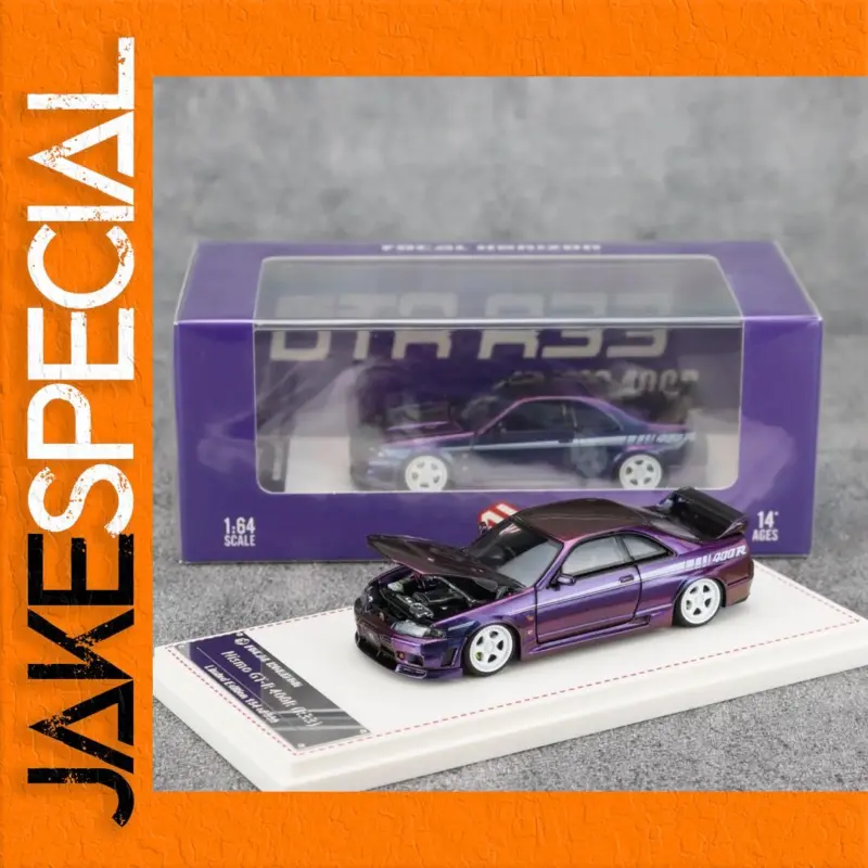 Discover the Highlights of the Nissan GTR R33 Nismo 400R Diecast Model 1:64 1 c3192e1a11ce46fd89ff57d9 product image