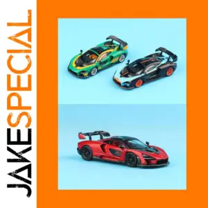 1:64 Senna Supercar Diecast Model in Vibrant Colors