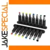 8-in-1 Laptop DC Power Jack Adapter Set