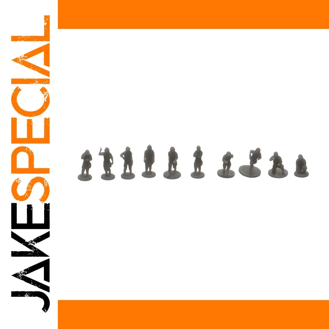 Ground Crew Miniature Model Set for Diorama 1 Ground Crew Miniature Model Set for Diorama