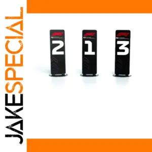 1:43 Scale F1 Racing Ranking Plaque Model