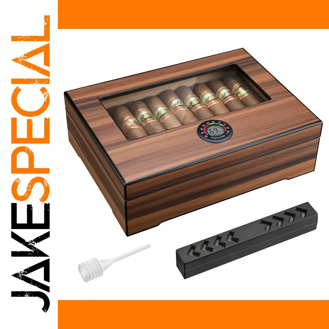 Elegant Spanish Cedar Humidor for Cigars 1 Elegant Spanish Cedar Humidor for Cigars