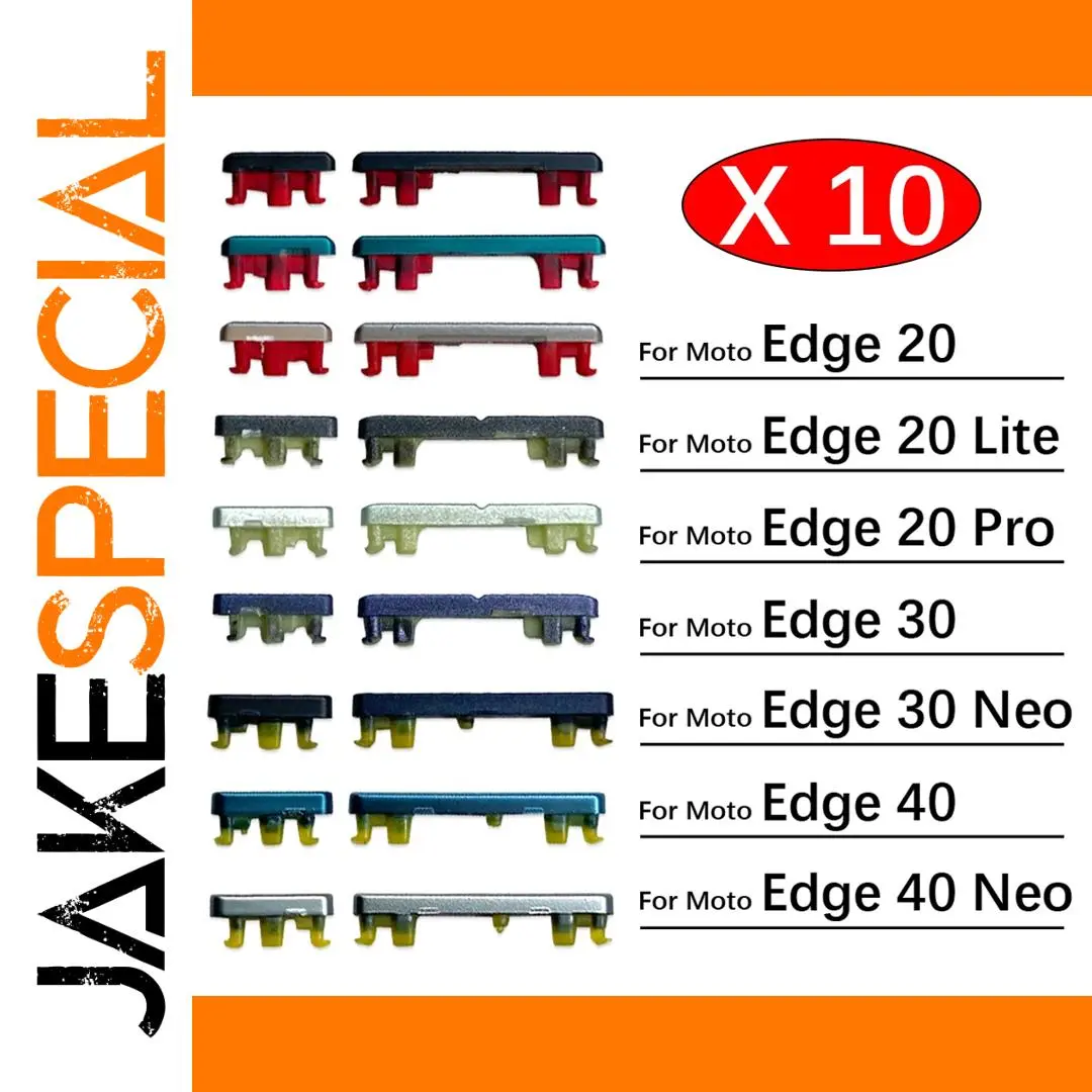 Motorola Edge Series Replacement Side Buttons Set 1 Motorola Edge Series Replacement Side Buttons Set