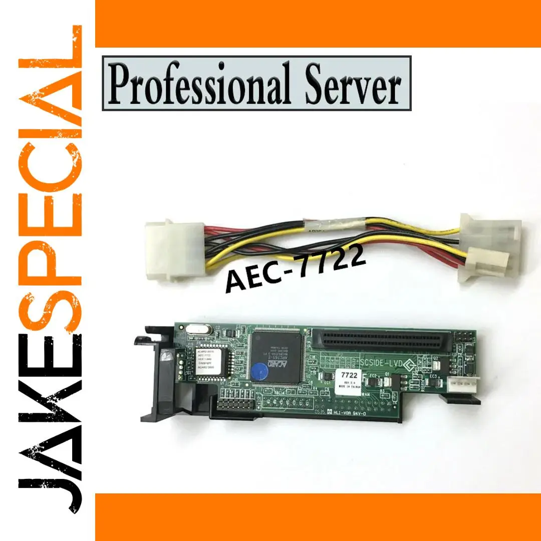 AEC-7722 Storage Controller Adapter for IBM aCard to LVD-SCSI 1 AEC-7722 Storage Controller Adapter for IBM aCard to LVD-SCSI