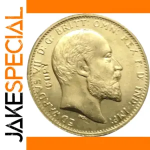 1910 UK Sovereign Queen Elizabeth Replica Coin