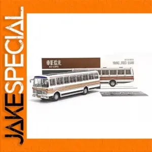 Vintage White Yaxing JT663 Bus Model