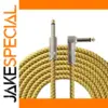 Vibrant Braided Guitar Cable 3m & 5m
