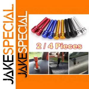Colorful Aluminum Car Door Lock Pins for Security