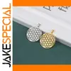 Flower of Life Stainless Steel Charm 30x30mm