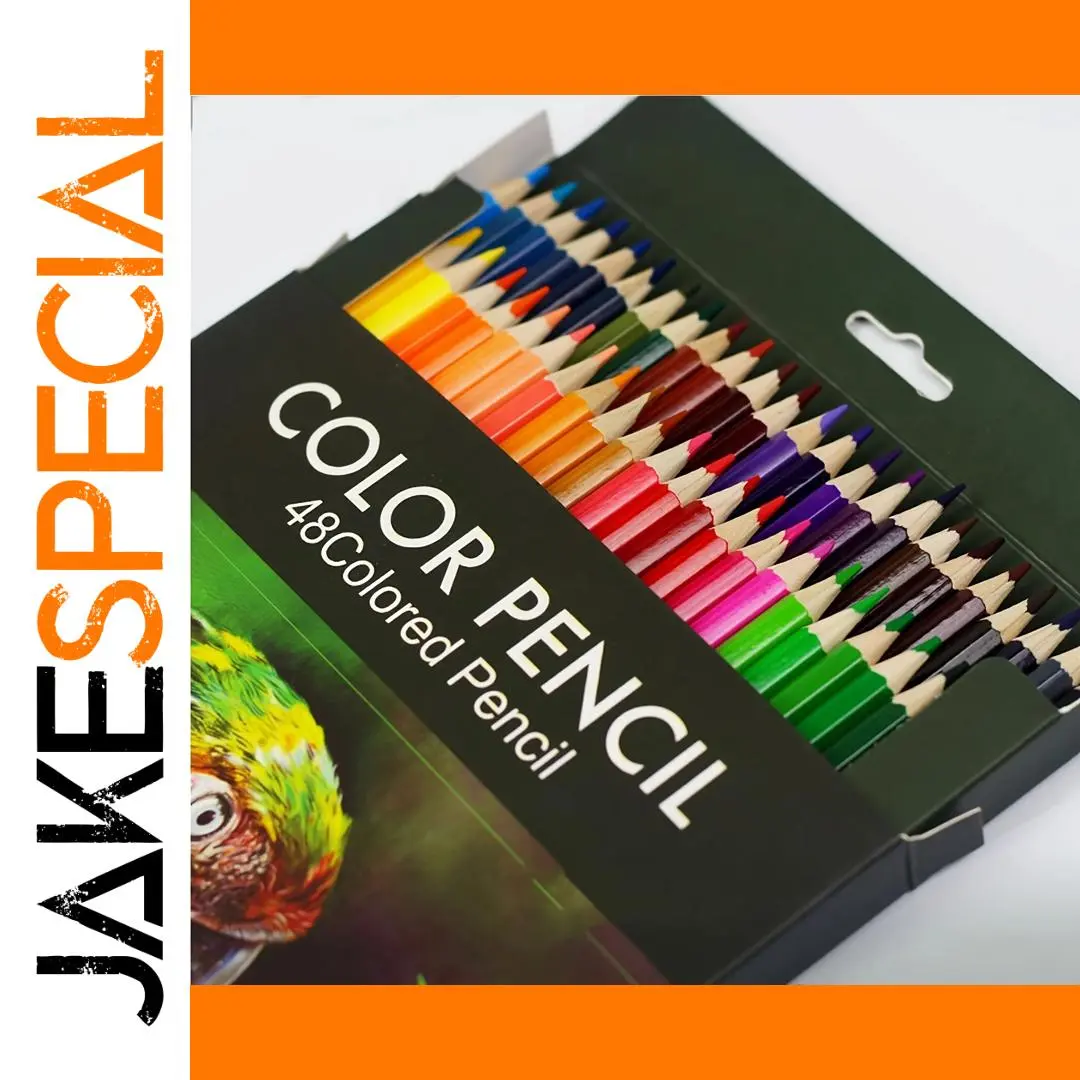 Vibrant 48-Color Artist Colored Pencil Set 1 Vibrant 48-Color Artist Colored Pencil Set