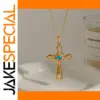 Minimalist Stainless Steel Cross Necklace for Women