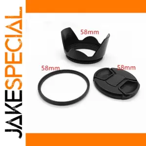 58mm Camera Lens Protection Set