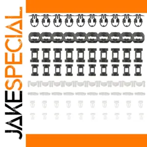 Mercedes-Benz Side Sill Clip Set — 80 Pieces