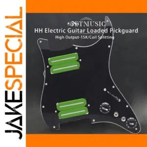 HH-Coil Splitting Electric Guitar Pickguard with Humbuckers