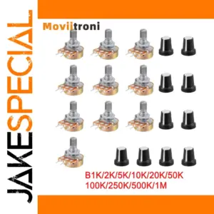 WH148 Potentiometer Set with 1KΩ–1MΩ Resistance