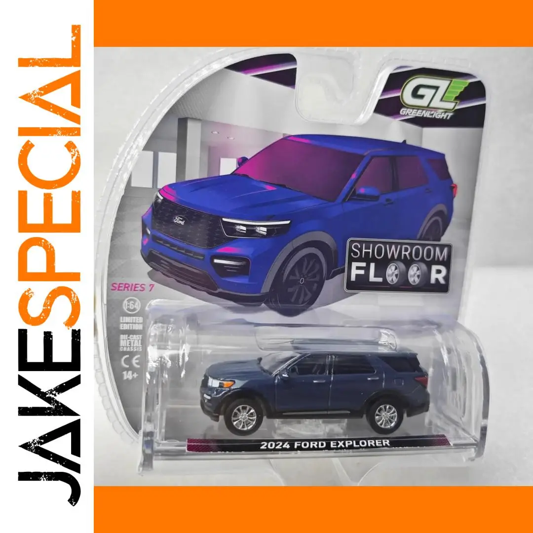 Ford Explorer 1:64 Scale Model Car in Blue 1 Ford Explorer 1:64 Scale Model Car in Blue