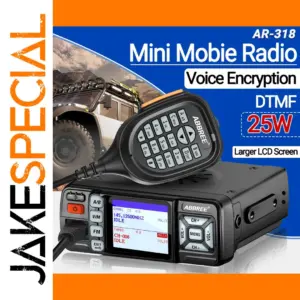 Abbree AR-318 Dual-Band Mobile Radio 25W