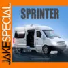 White 1:32 Mercedes-Benz Sprinter Diecast Model