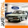 1982 Ford Capri 1:24 Alloy Model Display