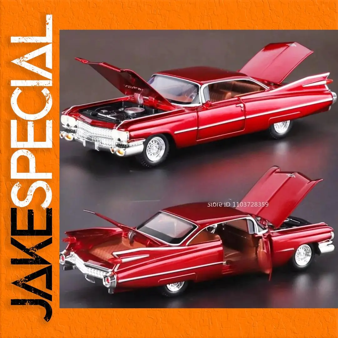 Red 1:32 Scale Diecast Car Model 1 Red 1:32 Scale Diecast Car Model