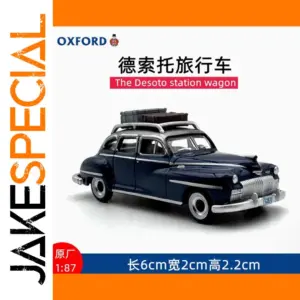 Vintage Desoto Station Wagon Scale Model Collection