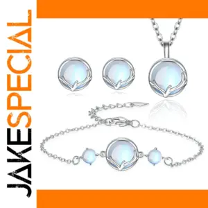 Moonstone Jewelry Set for Women