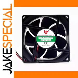 YTD128025B 80mm 12V Cooling Fan