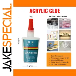 Strong Acrylic Adhesive 40g for Precise Bonds