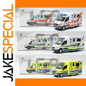Hong Kong Ambulance Diecast Miniature Model