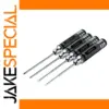 Professional 4-Piece Hex Screwdriver Set