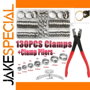 Durable Stainless Steel Hose Clamp Set